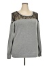 Torrid 100% Nylon Gray Sweatshirt Size 2X Plus (2) - photo 1
