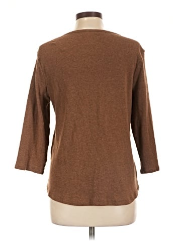 Chico's 3/4 Sleeve T-Shirt (view 2)