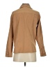 Petite Sophisticate Solid Tan Long Sleeve Blouse Size P (petite) - photo 2