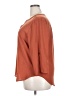 Maurices 100% Polyester Orange 3/4 Sleeve Blouse Size XXL - photo 5