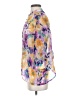 Millau Floral Purple 3/4 Sleeve Blouse Size S - photo 5