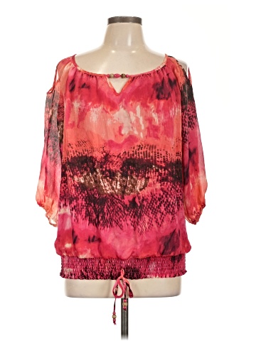 Cato 3/4 Sleeve Blouse (view 1)