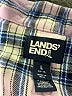 Lands' End Plaid Purple Long Sleeve Button-Down Shirt Size 14 - 16 - photo 7