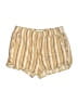 Madewell Stripes Gold Shorts Size XXS - photo 1