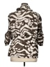 Zenergy by Chico's Animal Print Brown Jacket Size XL (3) - photo 2