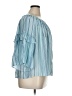 Sharagano Blue 3/4 Sleeve Blouse Size 1X - photo 4