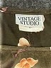 Vintage Studio 100% Polyester Floral Brown Casual Dress Size 8 (petite) - photo 4
