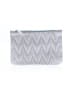 Ipsy 100% Leather Gray Silver Makeup Bag One size - photo 1