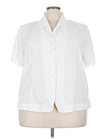 Kathie Lee Short Sleeve Blouse (view 1)