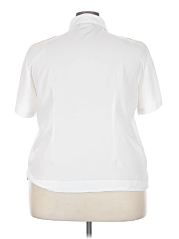 Kathie Lee Short Sleeve Blouse (view 2)