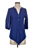 Dina Be Blue 3/4 Sleeve Blouse Size S - photo 1
