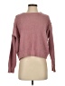 Haute Hippie Solid Pink Pullover Sweater Size S - photo 1