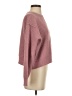 Haute Hippie Solid Pink Pullover Sweater Size S - photo 4