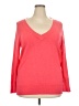 Lane Bryant Red Pullover Sweater Size 18 - 20 Plus - photo 1
