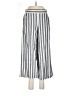 Max Studio 100% Cotton Stripes Silver Black Casual Pants Size 1 (estimated) - photo 1