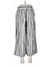 Max Studio 100% Cotton Stripes Silver Black Casual Pants Size 1 (estimated) - photo 2