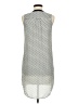 H&M 100% Polyester Polka Dots Gray Casual Dress Size 6 - photo 2