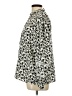 Unbranded Animal Print Ivory Long Sleeve Blouse Size L - photo 5