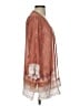 Jolt 100% Polyester Orange Kimono Size S - photo 4