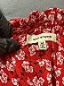 Max Studio 100% Polyester Red 3/4 Sleeve Blouse Size M - photo 7