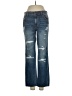 BCBGeneration 100% Cotton Hearts Blue Jeans Size 25 waist - photo 1