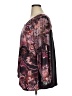 Assorted Brands Burgundy 3/4 Sleeve Blouse Size XL (estimated) - photo 5