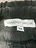 Kimberly Taylor Metallic Black Shorts Size M - photo 3