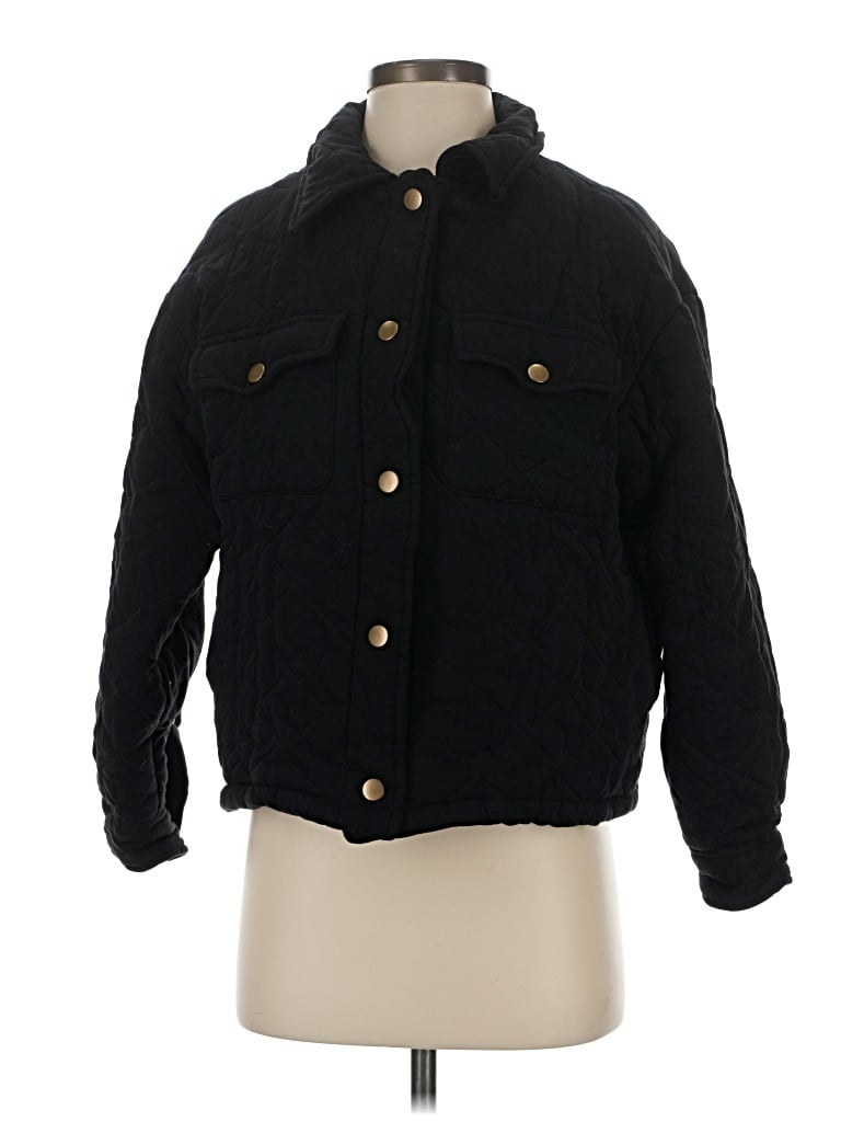 Baltic Born Jacket: Black Solid Pattern Jackets & Outerwear - Size Small