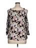 Hazel 100% Rayon Gray 3/4 Sleeve Blouse Size XL - photo 2
