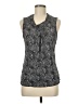 Christopher & Banks Gray Sleeveless Blouse Size M - photo 1