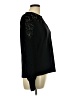 Ann Taylor LOFT Black Long Sleeve Blouse Size L - photo 4