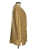 Cotton Emporium 100% Acrylic Tweed Gold Pullover Sweater Size M - photo 5
