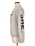 ON FIRE Graphic Gray Sweatshirt Size L - photo 5