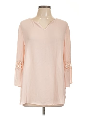 Cato 3/4 Sleeve Blouse (view 1)