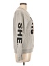 ON FIRE Graphic Gray Sweatshirt Size L - photo 4