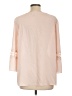 Cato 100% Polyester Pink 3/4 Sleeve Blouse Size L - photo 2