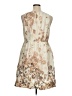 Lands' End Paisley Ivory Cocktail Dress Size 14 - photo 2
