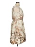 Lands' End Paisley Ivory Cocktail Dress Size 14 - photo 4