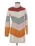 By & By Color Block Orange Pullover Sweater Size XS - photo 1