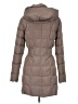 Cole Haan 100% Polyester Gray Coat Size S - photo 2