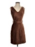 Planet Gold Brown Casual Dress Size XS - photo 1