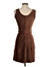 Planet Gold Brown Casual Dress Size XS - photo 2