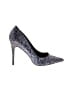 Steve Madden 100% Polyurethane Purple Black Heels Size 10 - photo 1