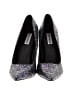Steve Madden 100% Polyurethane Purple Black Heels Size 10 - photo 2