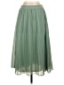 Assorted Brands 100% Polyester Solid Green Formal Skirt Size S - photo 1