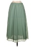 Assorted Brands 100% Polyester Solid Green Formal Skirt Size S - photo 2