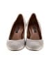 Margaux 100% Leather Metallic Gray Heels Size EU 40 1/2 (wide) - photo 2