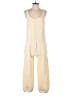 Unbranded Solid Ivory Jumpsuit Size S - photo 1