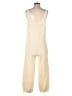 Unbranded Solid Ivory Jumpsuit Size S - photo 2