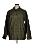 Unbranded 100% Polyester Plaid Green Coat Size XL - photo 1